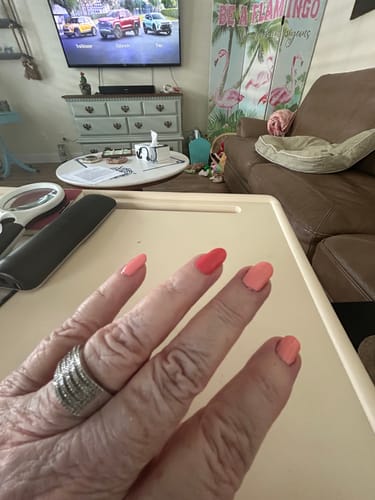 Customer photo review of Longwear Nail Polish - Introvert