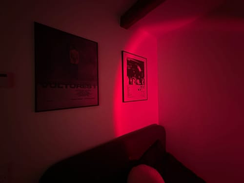 Customer photo review of Bluetooth Corner Lamp