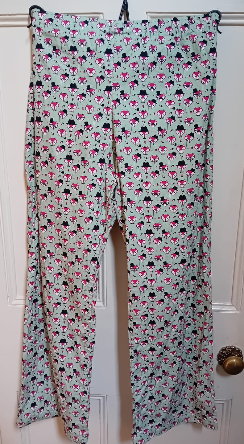 Customer photo review of Fancy Foxes Rose & Hubble Cotton Poplin Fabric