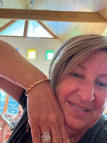 Customer photo review of Tibetan Bracelet of Fortune