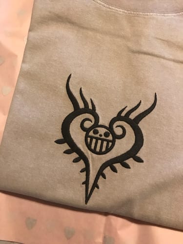 Customer photo review of SURGEON OF DEATH EMBROIDERED ACID WASH TEE