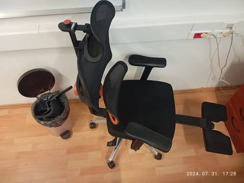 Customer photo review of Newtral NT002 Ergonomic Home Office Chair with Auto-following Lumbar Support