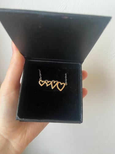 Customer photo review of Persönliche Kinderzeichnung als Halskette oder Anhänger