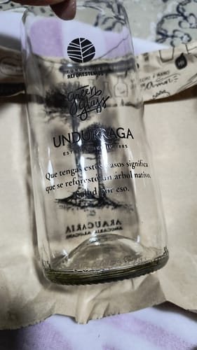 Customer photo review of Vaso Araucaria Arbol Nativo color transparente 500ml
