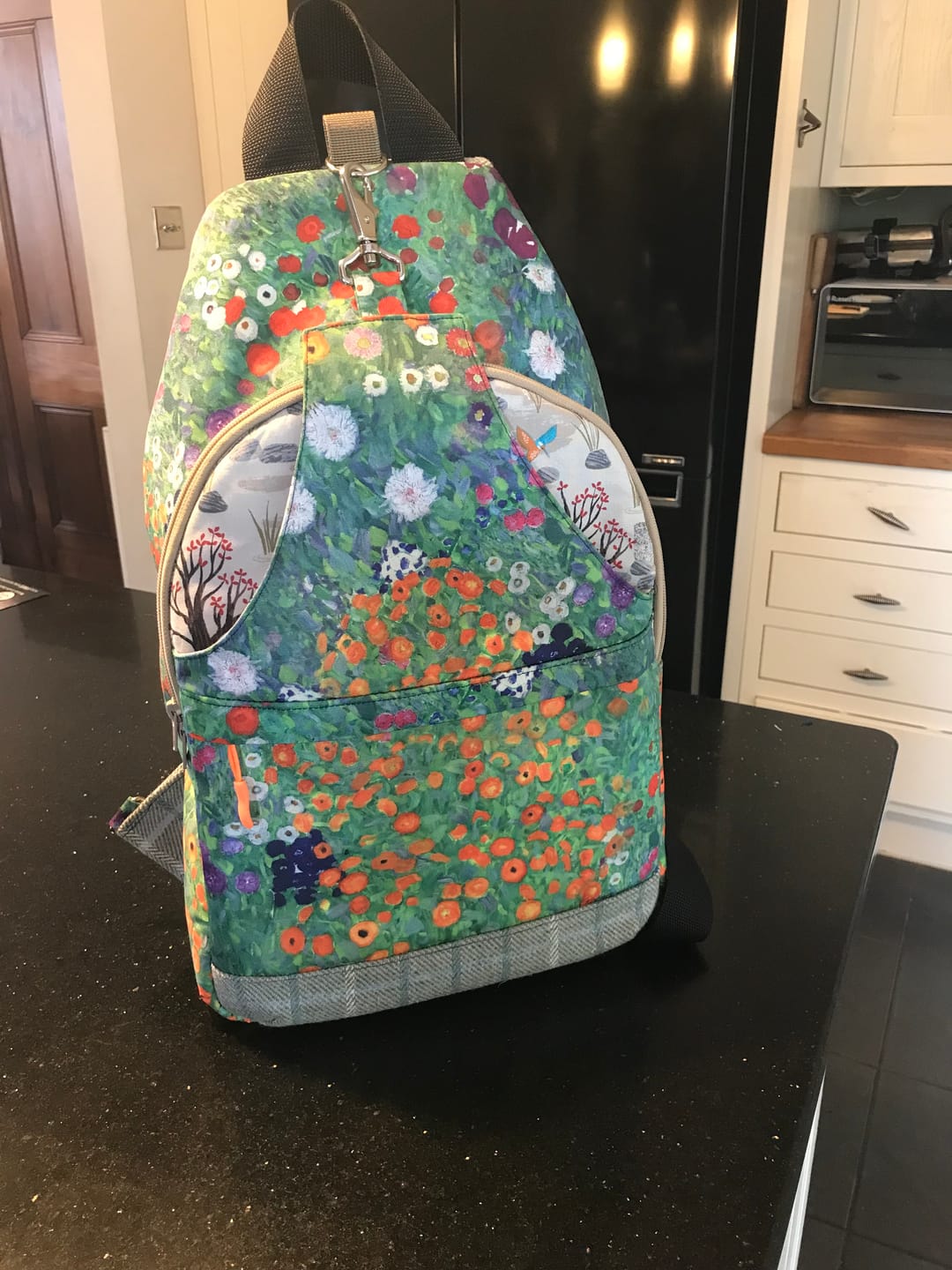 Customer photo review of Klimt Flower Garden Water Resistant Fabric