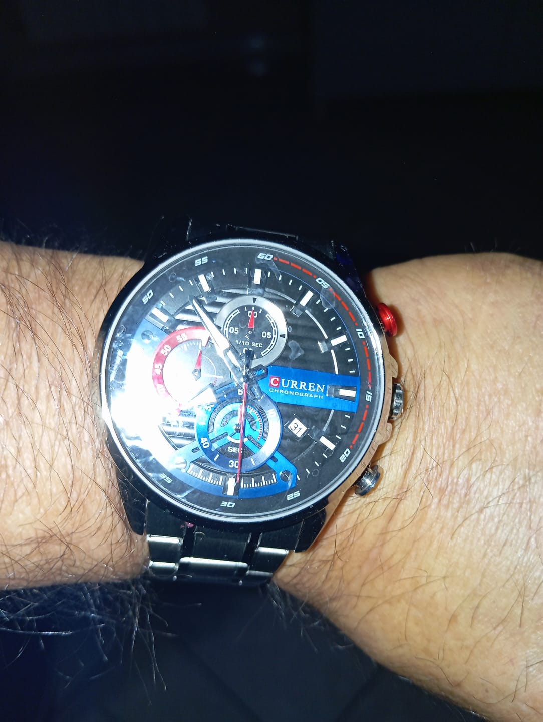 Customer photo review of Curren Ambasator® orologio uomo acciaio