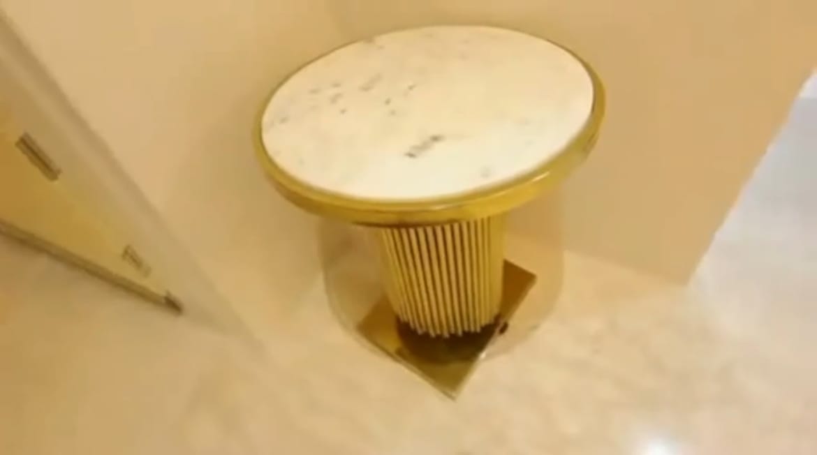 Customer photo review of Verona Side Table