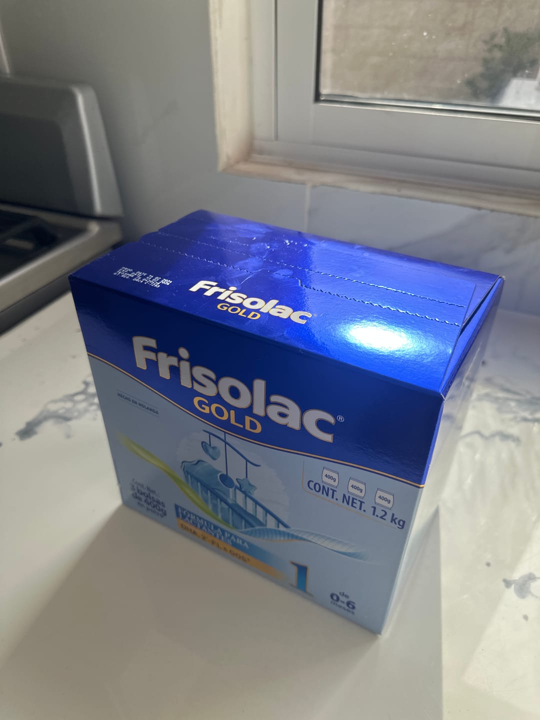 Customer photo review of Frisolac Gold 1 (0-6 Meses) Caja C/ 1.2 Kg