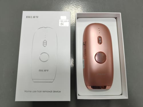 Customer photo review of MLAY  T11 Home Use IPL Laser Hair Removal device for Women and Men
