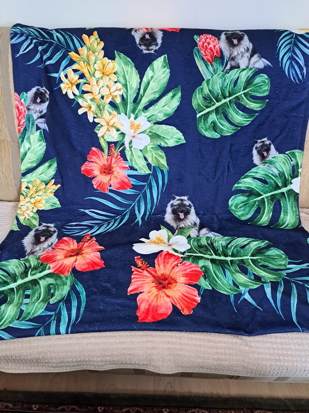 Customer photo review of Dein Foto - Individuelles Strandtuch