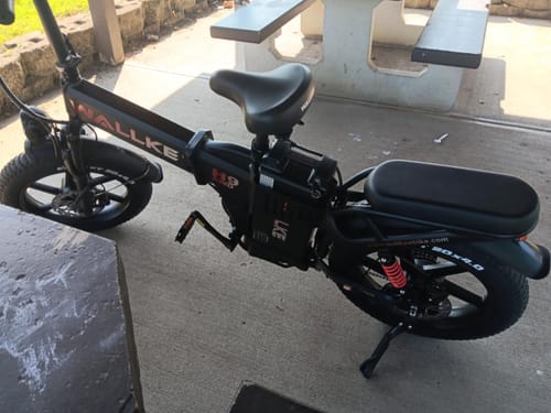 Customer photo review of Wallke H9 AWD | 3200W Folding Ebike 60/82Ah Battery