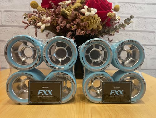 Customer photo review of FXX Roller Skate Wheels
