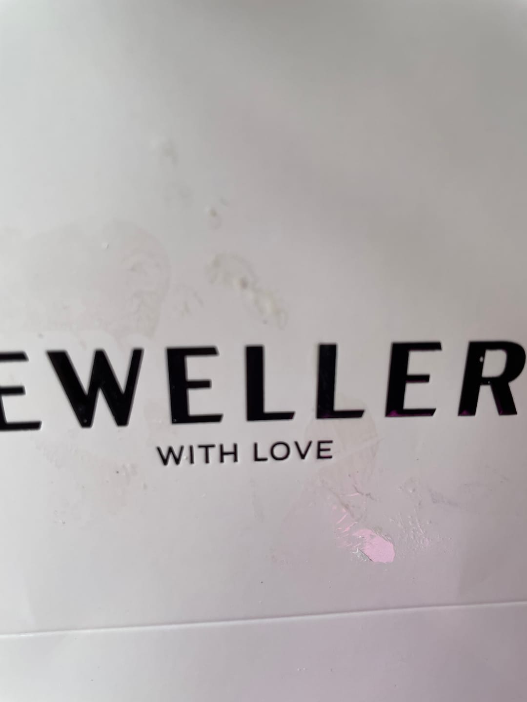 Customer photo review of Premium Gift Bag with Luxury Tissue Wrap & Polishing Cloth