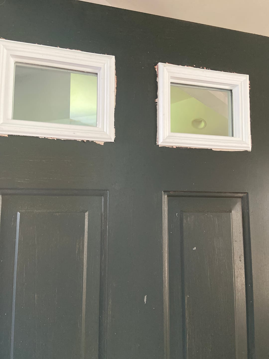 Customer photo review of Clear 1 Lite Glass and Frame Kit (8" x 10" Frame Size)