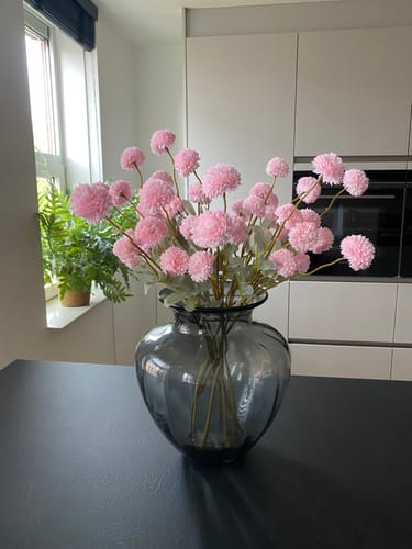 Fotorecensie van een klant over Zijden Kiku Bloemen - Roze