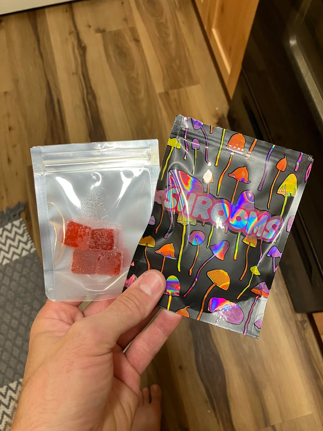 Customer photo review of Bulk Magic Mushroom Gummies - 50% Off