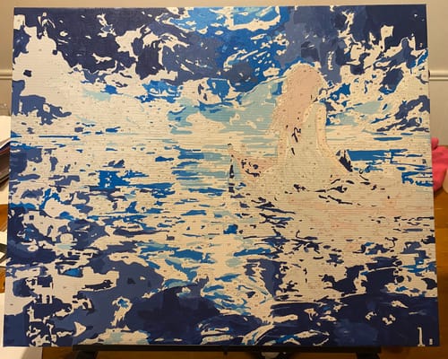 Customer photo review of Mystery Moonlight Lake