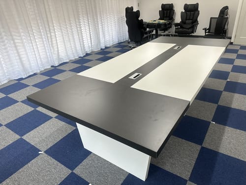 Customer photo review of Large Conference Table Long Table Rectangular Office Negotiation Table（East Coast）