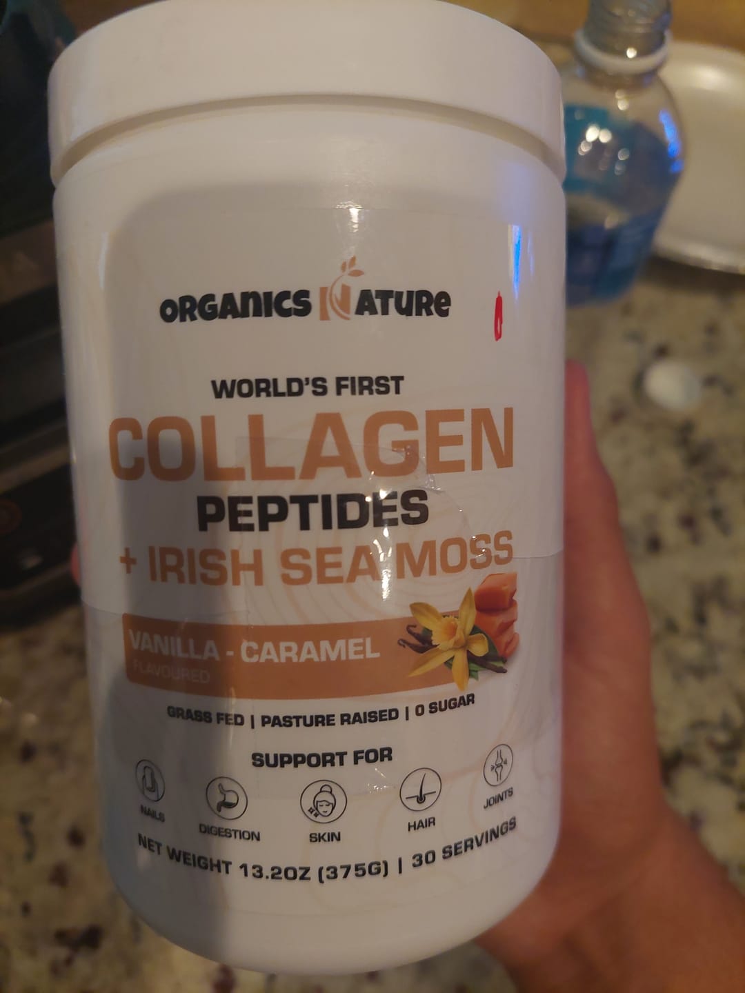Customer photo review of Collagen Sea Moss Flavor Mix and Match Bundle