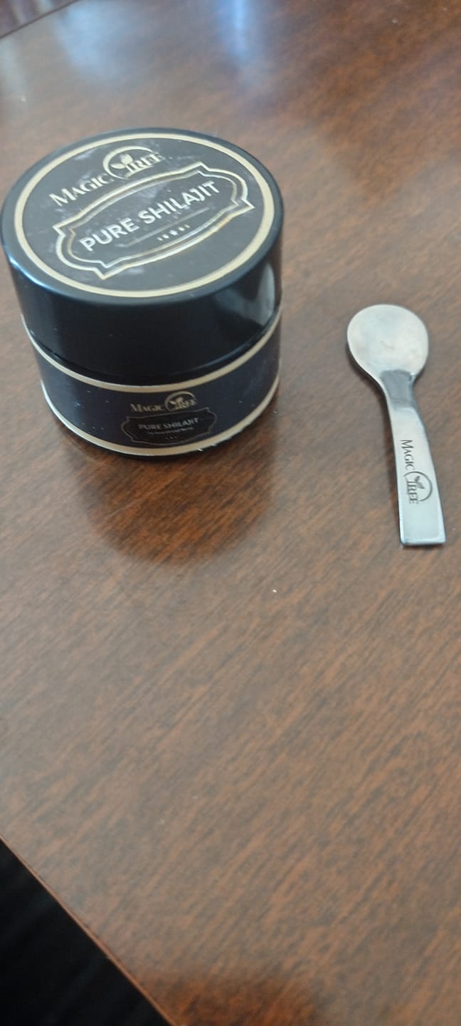 Customer photo review of Pure Organic Shilajit