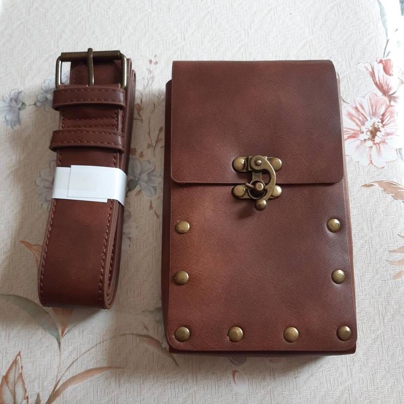 Customer photo review of Mini steampunk bag