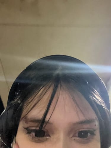 Customer photo review of Eyemoody Midnight Black | 6 Months, 2 pcs