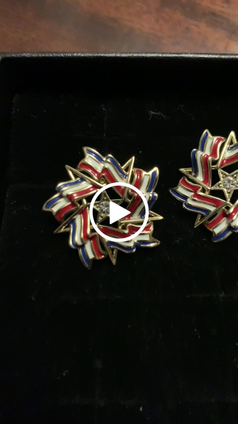 Customer video review of HEIDI DAUS®"Live Free & Sparkle" Crystal & Enamel  Button Earrings