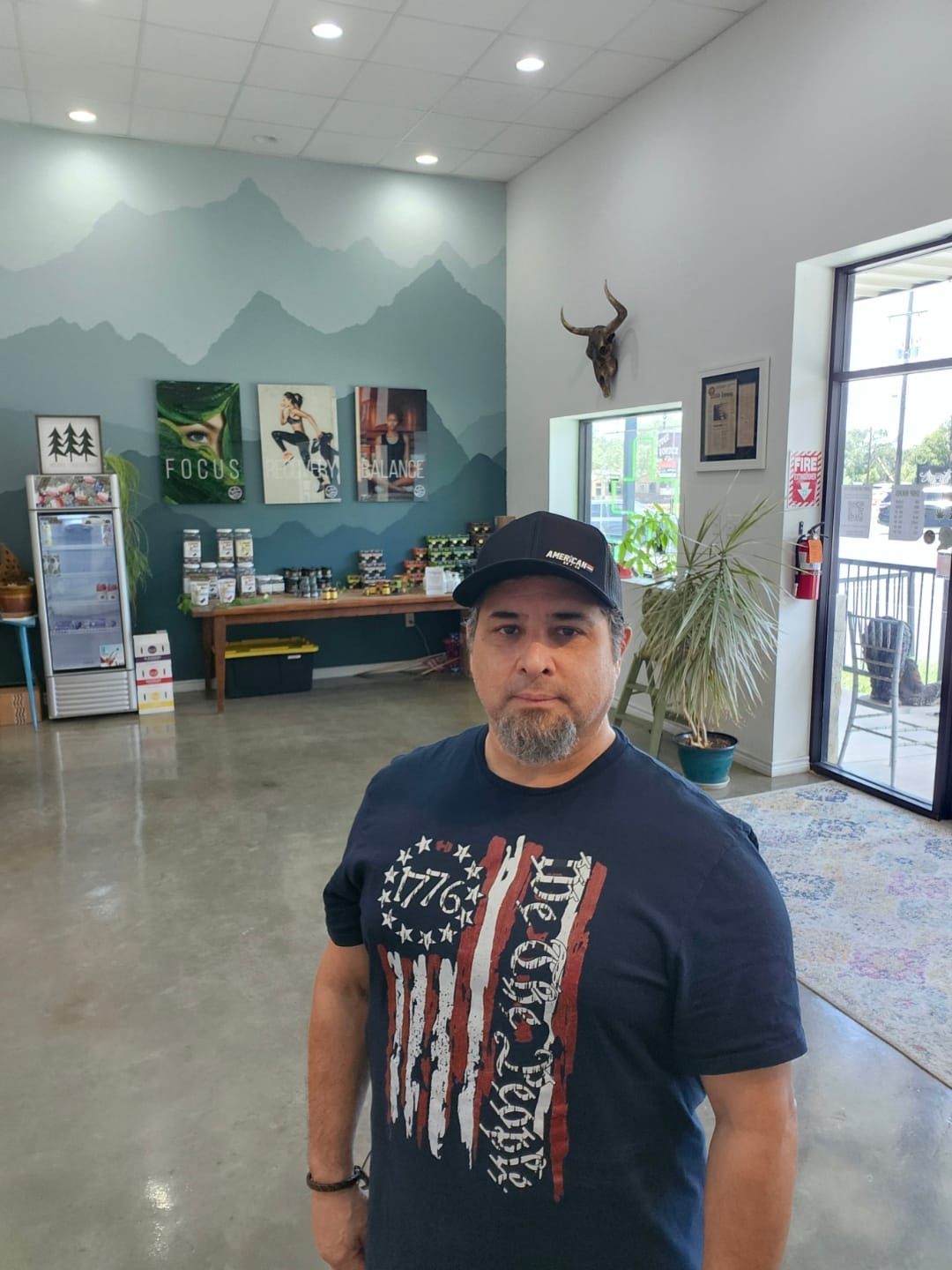Customer photo review of We The People 1776 Flag T-Shirt