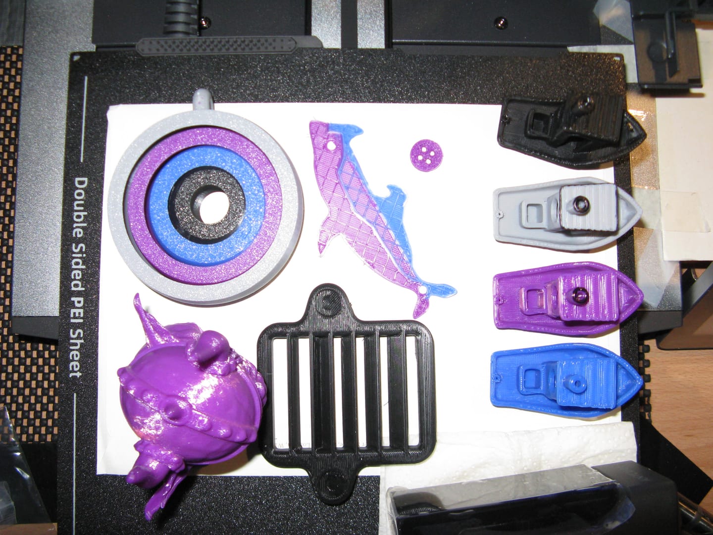 Customer photo review of Spring Steel Magnetic Platform for FDM 3D Printers