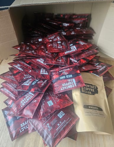 Customer photo review of Red On! Battle Bags (100,300)