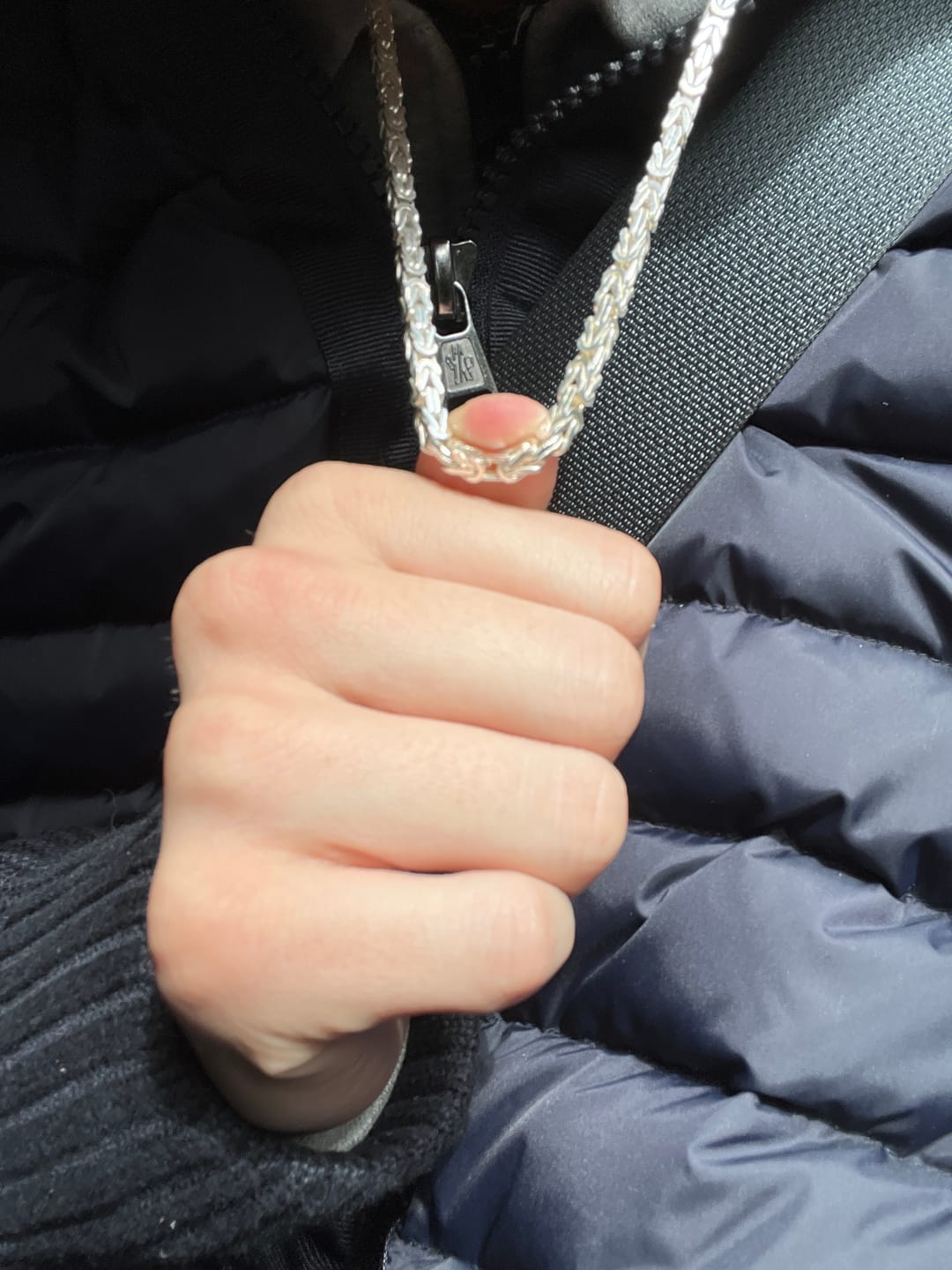 Customer photo review of Kejsarlänk Halsband 4.5mm - 925 Silver