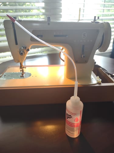 Customer photo review of Zoom Spout Premium Sewing Machine Oil