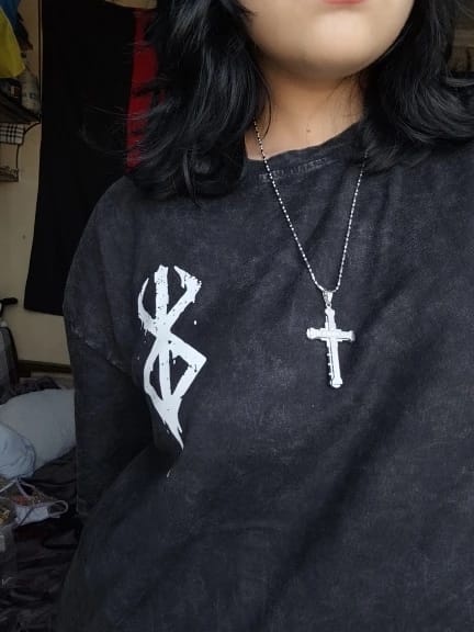 Customer photo review of DESOLATION BACKPRINT VINTAGE TEE