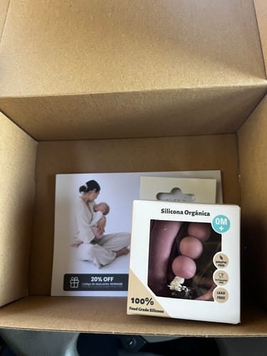 Customer photo review of Guardachupete + Chupete + Chupetero Spring Nenina & Co