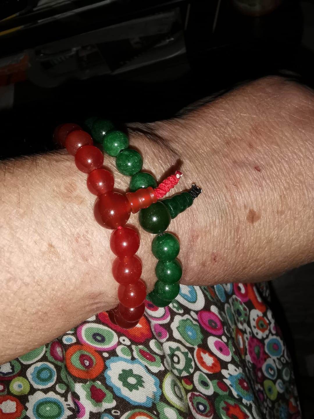 Customer photo review of Bracelet Cornaline +🎁
