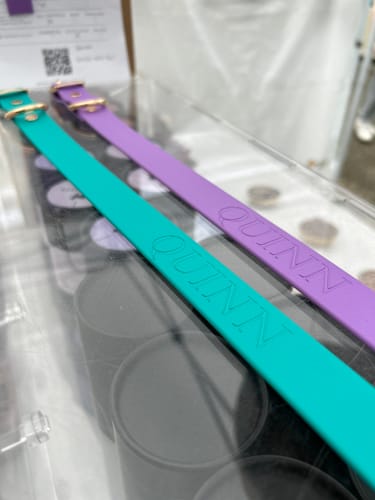 Customer photo review of Amethyst Collar