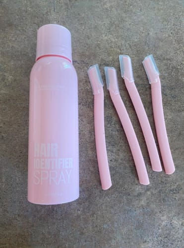 Customer photo review of Hair Identifier Spray