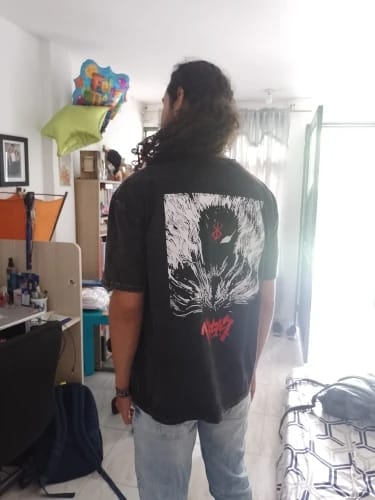Customer photo review of DESOLATION BACKPRINT VINTAGE TEE