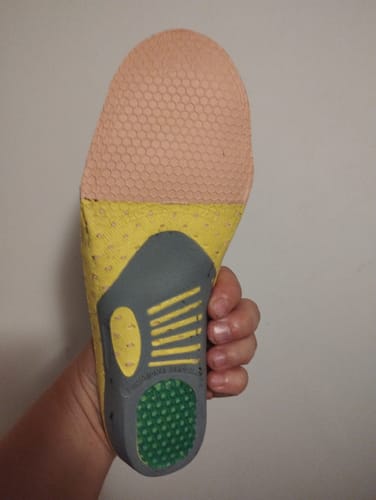 Customer photo review of Ortopéd Pro Talpbetét Plantar Fasciitis Enyhítésére