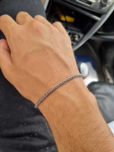 Customer photo review of WHEAT BRACELET 3MM