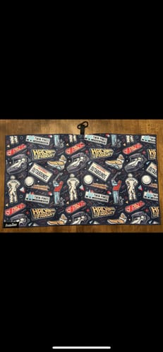 Customer photo review of Hack To The Fairway - Magnetic Golf Towel