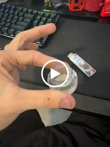Customer video review of THCa Diamonds