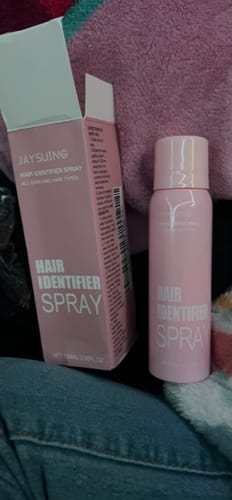 Customer photo review of Hair Identifier Spray