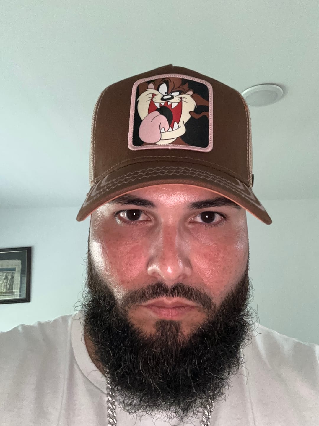 Customer photo review of OVERLORD X Looney Tunes: Tasmanian Devil Trucker Cap