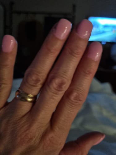 Customer photo review of Latte Dipping Powder