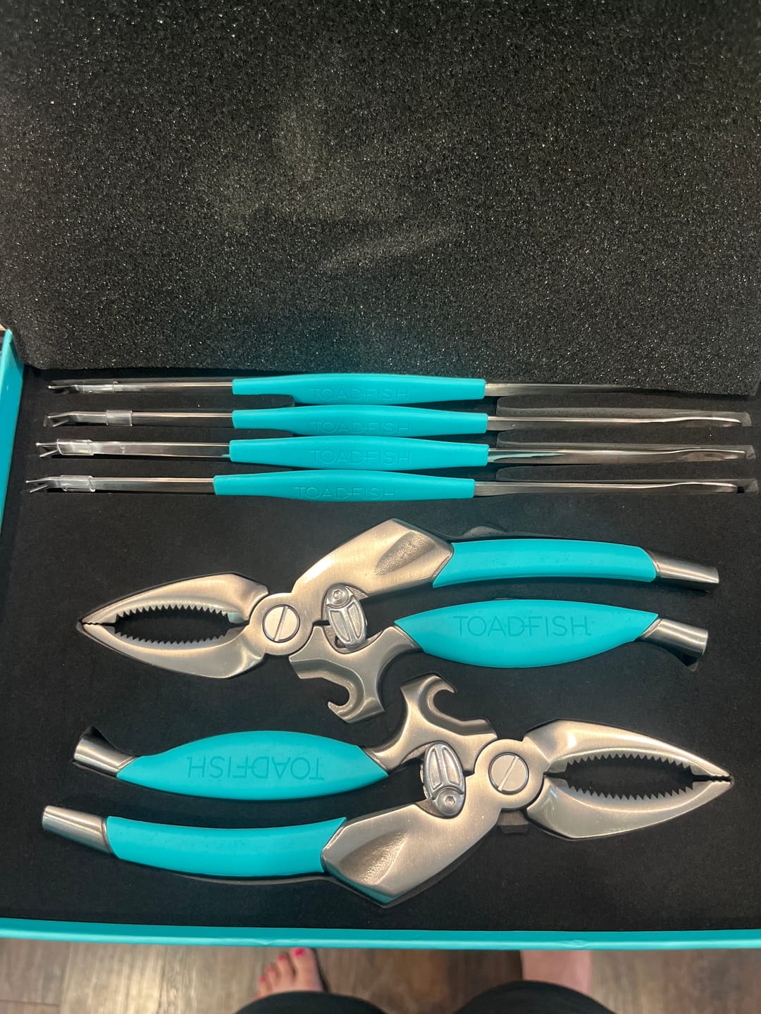 Customer photo review of Crab & Lobster Tool Set