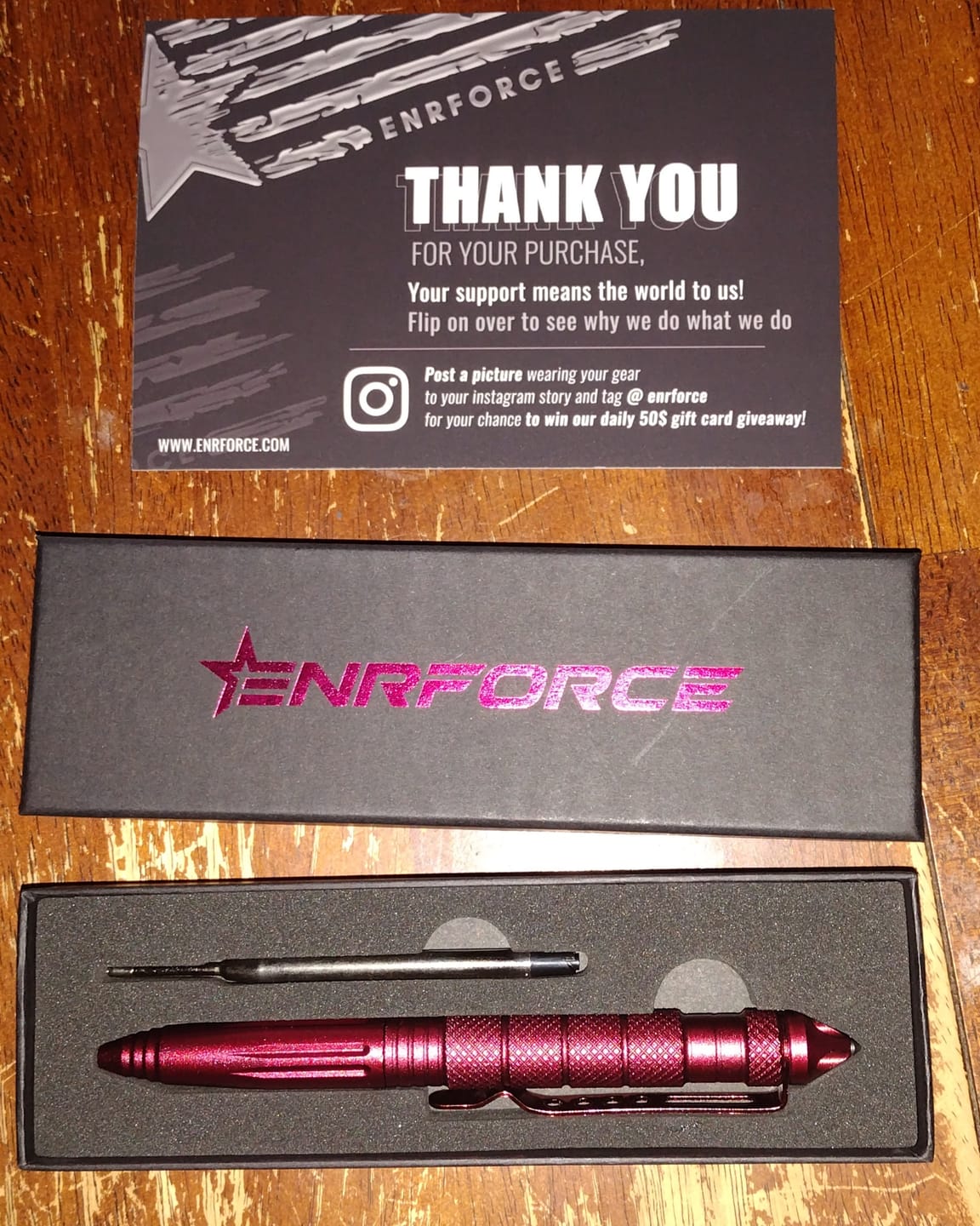 Customer photo review of Tactical Pens