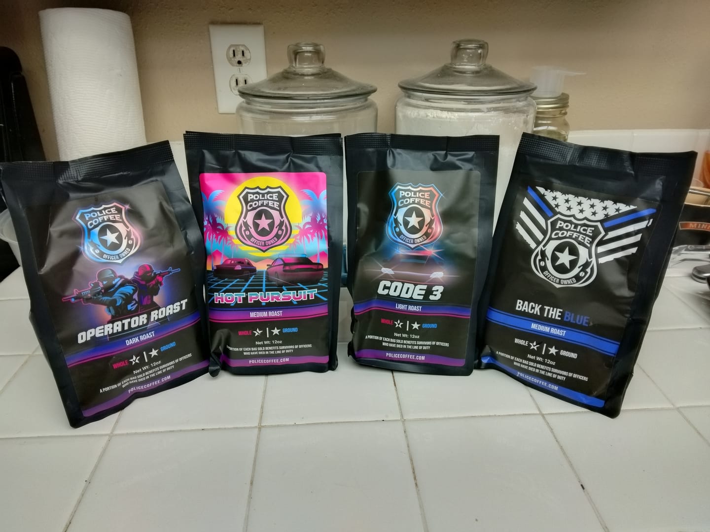 Customer photo review of Sample Coffee 4-Pack