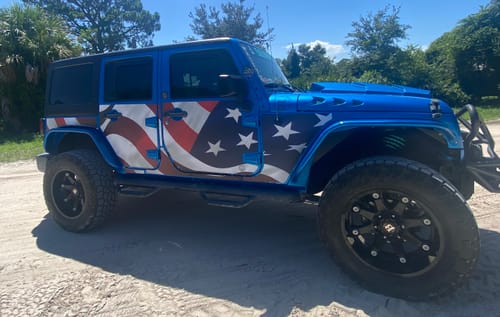 Customer photo review of MEK Removable Trail Armor: JKU