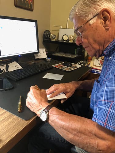 Customer photo review of NEW .308 Real Bullet Casing Mechanical Pencil - Tactical Gift Box - Polished Brass